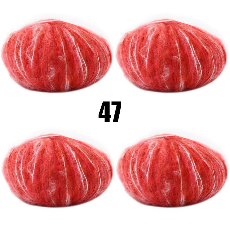 4 יחידות צמר מוהייר