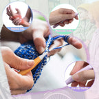 8Pcs Inline Crochet Hooks Set Ergonomic Non Slip Crochet Hook for Crocheting Beginners 2.5Mm-6Mm Soft Grip Crochet Hooks